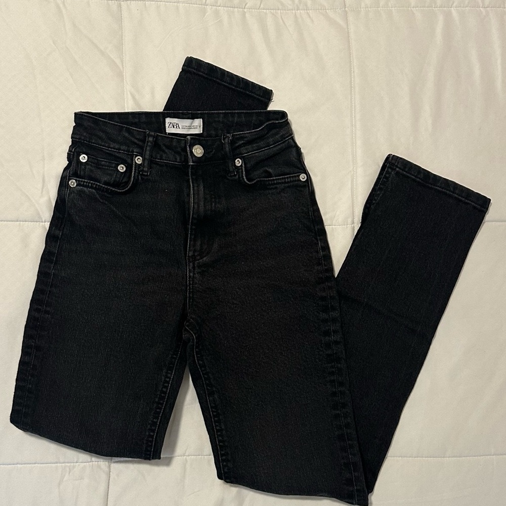 Zara skinny straight jeans